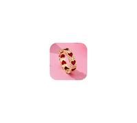 Heart Rings Gold Statement Boho Rings Summer Accessories Beach Jewelry for Women Anniversary Birthday Gifts, No Gemstone