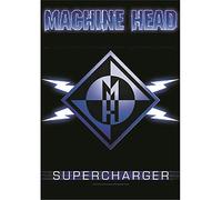 Heart Rock Flag Original Machine Head Supercharger, Fabric, Multicoloured, 110 x 75 x 0.1 cm