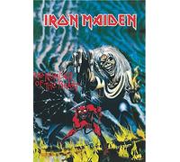 Heart Rock Iron Maiden - Number Of The Beast Flag