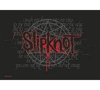 Heart Rock Original Flag Slipknot Splattered, Fabric, Multicolor, 110x75x0.1cm