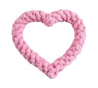 Heart Rope Dog Toys - Dog Chew Toys, Unbreakable Dog Toys, Heart Rope Chew Toys, Durable Chew Toys for Dogs, Interactive Play Rope,