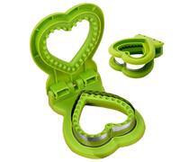 Heart Sandwich Cutters and Sealers Cookie Cutters,Cute Sandwich Cutting Mold,2024 New Crustless Sandwich Maker,Heart Shape Pancake Cutting Sealer Mold,Stainless Steel Bread Cutter for Home Breakfast