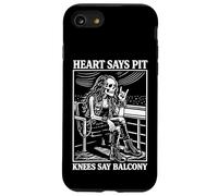 Heart Says Pit Knees Say Balcony Heavy Metal Case for iPhone SE (2020) / 7/8