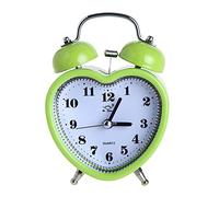 Heart Shape Alarm Clock No Ticking Silent Night Light For Time Clocks Night Light Alarm Clock For Adults