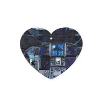 Heart Shape Car Air Fresheners Cabin Of The Future Pattern 6 Pcs Car Aromatherapy Tablets For Car Wardrobe Shoe Cabinet Eliminate Odors
