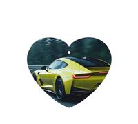 Heart Shape Car Air Fresheners Future Style Sports Car Pattern 6 Pcs Car Aromatherapy Tablets For Car Wardrobe Shoe Cabinet Eliminate Odors