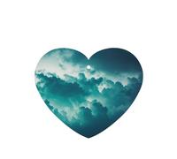 Heart Shape Car Air Fresheners Size Of A Cloud Pattern 6 Pcs Car Aromatherapy Tablets For Car Wardrobe Shoe Cabinet Eliminate Odors