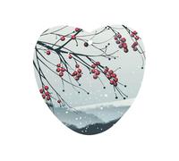 Heart Shape Car Aromatherapy Tablets Hanging on A Branch Printed Scented Cards Car Air Fresheners for Wardrobe Car Drawers And Home Decor