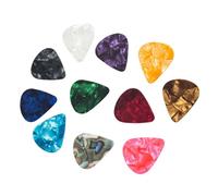 Heart Shape Celluloid Guitar Picks Set 60pcs Thin Plectrums