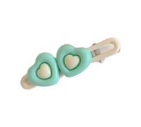 Heart Shape Duckbill Hair Clip Headwear For Woman Girls Taking Photo Shopping Travel