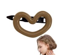 Heart Shape Hair Claw Vivid Appearance Cute Heart Shape Clip