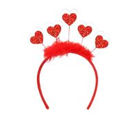 HEART SHAPE HEADBAND - PVC fabric sequin structure, comfortable and design, stylish love themed hair accessory, versatile and portable piece | For Sa Day