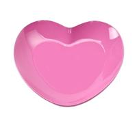 Heart-shape Jewelry Display Tray Holder Organizer Storage Ring Bracelet Necklace Stand For For Storing Jewelry(Red)