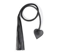 Heart Shape Leather Spanking Paddle 50in Extended Sex Whip Hand Slap Sexual Whip Beat Ass Adult Flogger Crops Sex Paddle Role Play
