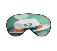 Heart Shape on The Hat Sleep Mask Eye Mask Travel Eye Cover