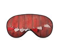 Heart Shape on Wall Sleep Mask Eye Mask Travel Eye Cover