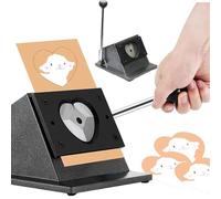 Heart Shape Paper Punch - 62mm x 70mm Craft Cutter with Sharp Blade for DIY Die Cutting, Badge Making, Scrapbooking & Card Making