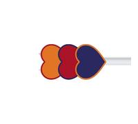 Heart Shape Pendant Elastomer Flex Cable for iOS Phone Device Rectifiers Permanent Protection Frequent Bending Districts Innocent Heart Printed Data