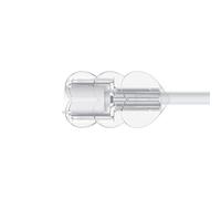 Heart Shape Pendant Elastomer Flex Cable for iOS Phone Device Rectifiers Permanent Protection Frequent Bending Districts Innocent Heart Printed Data