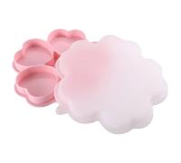 Heart Shape Silicone Burger Patty Mold with Comfortable Handle