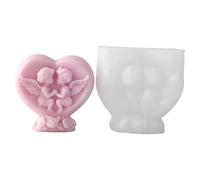 Heart Shape Silicone Mold for Soap Making Art Projects Chocolate Molding Home Decoration None Toxic Silicone Making Supplies