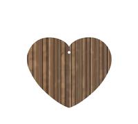Heart Shape WZYWHJ Solid wood pattern prints Car Fragrance 6-piece Set Hanging Fragrance Card Car Air Freshener