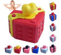 Heart-shaped Annoying Present Box, The Prank 3D Printed Annoying Gift Box Ornaments with Screw, Prank Screw Boxs for Valentine's Day and Christmas, Ideal for Birthday Pranks and Mischief (#A3)