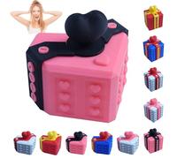 Heart-shaped Annoying Present Box, The Prank 3D Printed Annoying Gift Box Ornaments with Screw, Prank Screw Boxs for Valentine's Day and Christmas, Ideal for Birthday Pranks and Mischief (#A4)