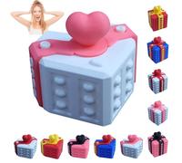 Heart-shaped Annoying Present Box, The Prank 3D Printed Annoying Gift Box Ornaments with Screw, Prank Screw Boxs for Valentine's Day and Christmas, Ideal for Birthday Pranks and Mischief (#A1)