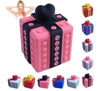 Heart-shaped Annoying Present Box, The Prank 3D Printed Annoying Gift Box Ornaments with Screw, Prank Screw Boxs for Valentine's Day and Christmas, Ideal for Birthday Pranks and Mischief (#B4)