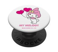 Heart shaped balloons - My Melody PopSockets Adhesive PopGrip