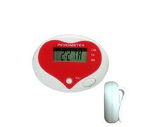 Heart Shaped Basic Pedometer Single Function Step Count Device