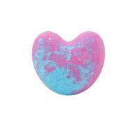 Heart-Shaped Bath Bomb, Long-Lasting Floral Aromatherapy Fizzy, Exfoliating Moisturizing Cleansing Bubble, Ideal for Self-Care, Relaxation & Romantic Gifting
