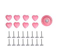 Heart-Shaped Blankets Quilt Fixer Duvet Cover Clip Fastener Magnetic Detacher Pink for Home Bedroom