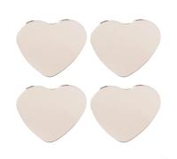 Heart-Shaped Blind Spot Mirror 2pcs/4pcs, 360° Adjustable Exterior Mirror, Shatterproof for Cars Trucks SUVs(4pcs)