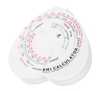 Heart Shaped Bmi Tape Measure Retractable Body Measuring Tape