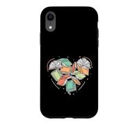 Heart Shaped Bookcase Library Book Club Books Reading Case for iPhone XR