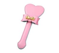 Heart-Shaped Bowknot PU Leather Riding Crop, 29cm Equestrian-Style Flogger For Adult Costume, Performance & Party Props(Pink)