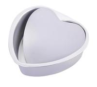 Heart Shaped Cake PansAluminium Tin Muffin Chocolate Molds Heart-Shaped Cake Tin Non Stick Food Bowl Bakeware DIY Baking Mold Tool for Kitchen Birthday Valentine's Day Wedding 5 inches