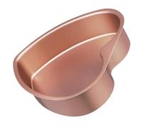 Heart Shaped Cake Tin with Removable Bottom, Aluminium Alloy Bakeware | Even Heat Conduction, Smooth Polished Surface, Easy Cleanup for Cheesecake, Biscuits, Party Desserts
