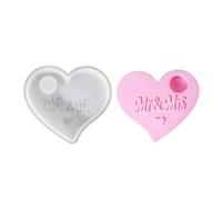 Heart Shaped Candle Holder Silicone Mould | Moulds for Making Jewellery Trays and Candle Holders | Smooth Silicone Supplies Art Creation Home Birthday Christmas
