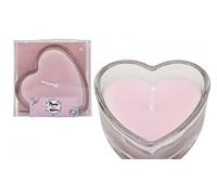 HEART SHAPED CANDLE IN GLASS HOLDER MUM IN A MILLION MOTHERS DAY GIFT