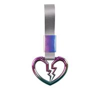 Heart Shaped Car Handle - 10.2cm Strap Accessory, Sturdy Flexible Build, Smooth Comfortable Grip | Practical Decorative Trim for Automotive Vehicles Rear Bumper Buses Trains Subway City Transport