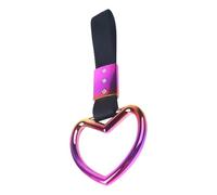 Heart-Shaped Car Handle Straps - Valentine Care Accessories with Reflective Design for Subway, Bus, SUV, or Family Vehicles | Heart Decor for Carr Interior and Cars Charm Decoration
