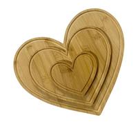 Heart Shaped Charcuterie Board,Wooden Romantic Plate - Wooden Serving Tray | for Family Kitchen Home Party Picnic Camping Farmhouse Valentine's Day Indoor Outdoor