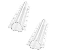 Heart Shaped Cucumber Forming Mould 2pcs PC Creative Shaping
