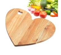 Heart Shaped Cutting Board - Wooden Bread Tray, Rustic Cheese Plate | Decorative Valentine Serving Dish, Special Occasion Snack Display, My Presentation Board