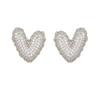 Heart Shaped Earring Charms Ear Clip Design for Freeclip 1 2 Clip on Charms Trendy and Functional Accessory Her Earrings