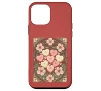 Heart Shaped Favors and Flowers Art Nouveau Case for iPhone 12 mini