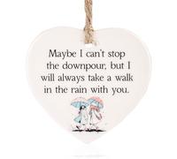 Heart Shaped Friendship Ornament Christmas Tree Hanging Ornaments Christmas Anniversary Graduation Gifts Encouragement Keepsake Seasonal Art Souvenir Home Decor for Best Friends (Heart-08)